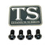 Titanium Controller Mount Bolts for E-moto