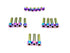Titanium EXT Ferro Fork 11/17 Piece Bolt Kits
