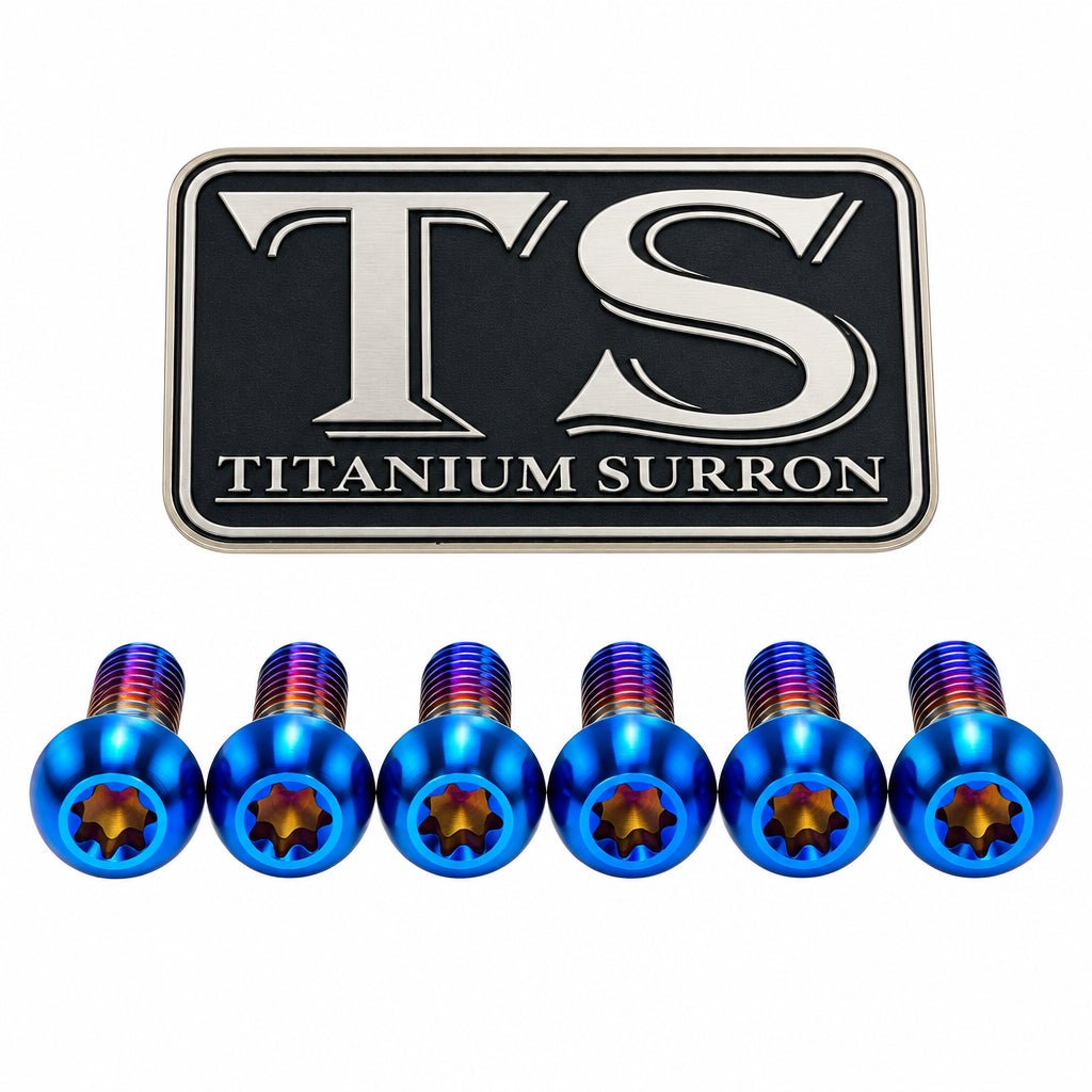 Titanium Front Rotor Bolts - E-Moto