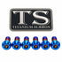 Titanium Front Rotor Bolts - E-Moto
