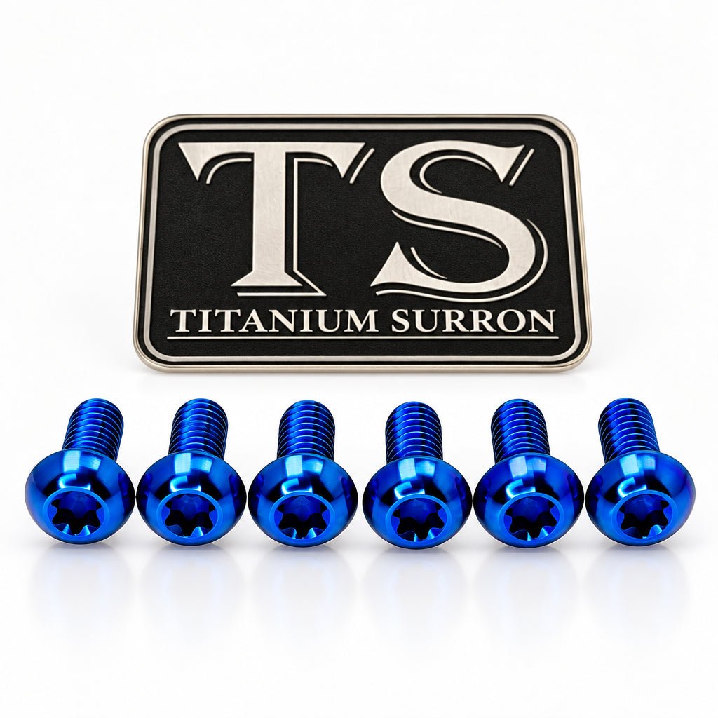 Titanium Front Rotor Bolts - E-Moto