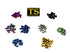 24-piece titanium M4 peg pins for e-moto foot pegs