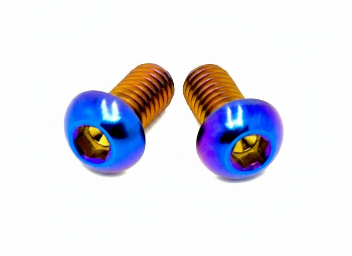 Titanium reservoir cap bolts for Formula brakes, set view