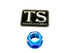 Titanium Rear Axle Nut - E-Moto