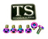 Titanium Rear Rotor Bolts - Most E-moto