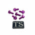 Titanium Rear Sprocket Bolts - E-Moto