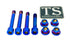 Titanium Rear Suspension/ Linkage Bolt Kit for Surron LBX & Segway X260