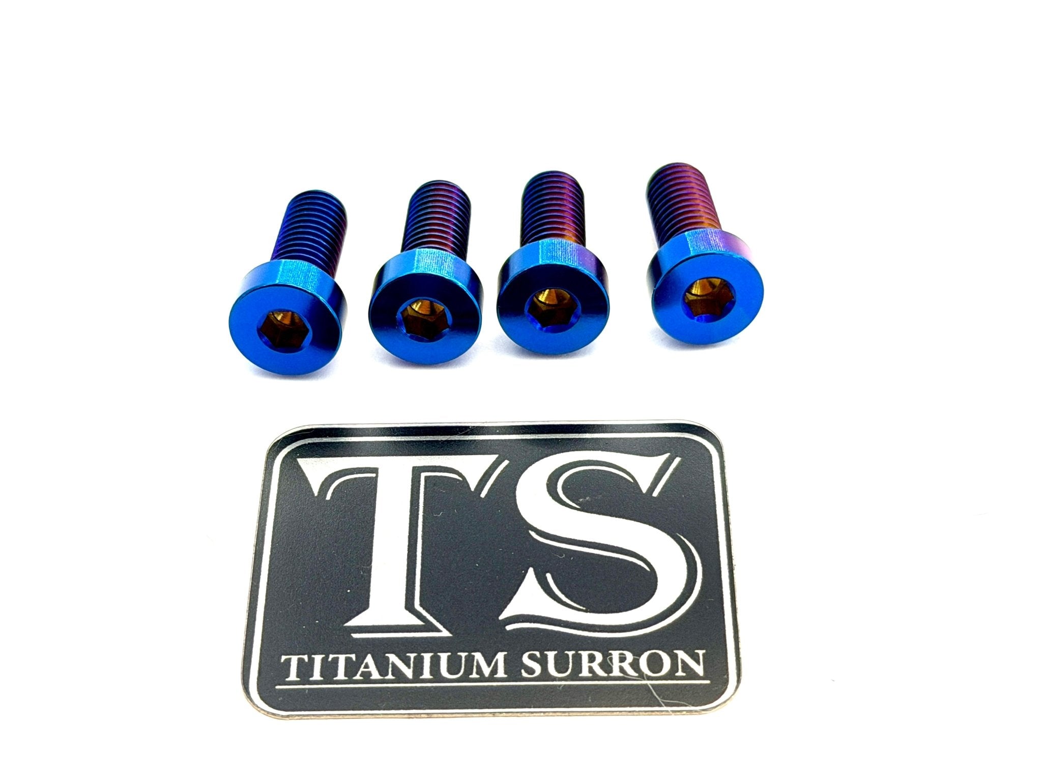 Titanium seat and subframe bolts for e-moto — main view
