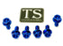 Titanium Rear Sprocket Bolts - E-Moto