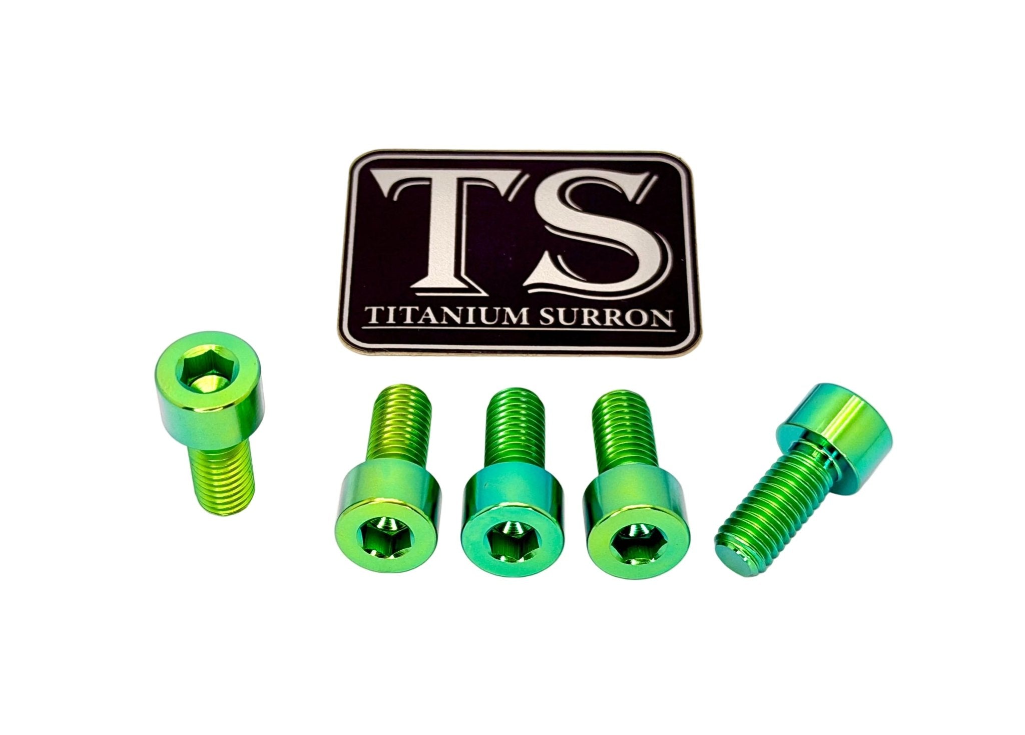 Titanium Rear Sprocket Bolts - E-Moto