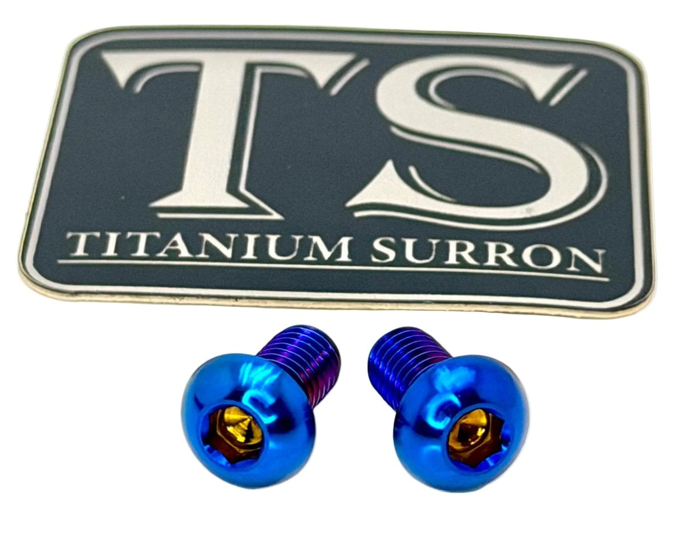 Titanium M6 Ignition Cover Bolts (Set of Two) Surron, Segway, Similar E-moto