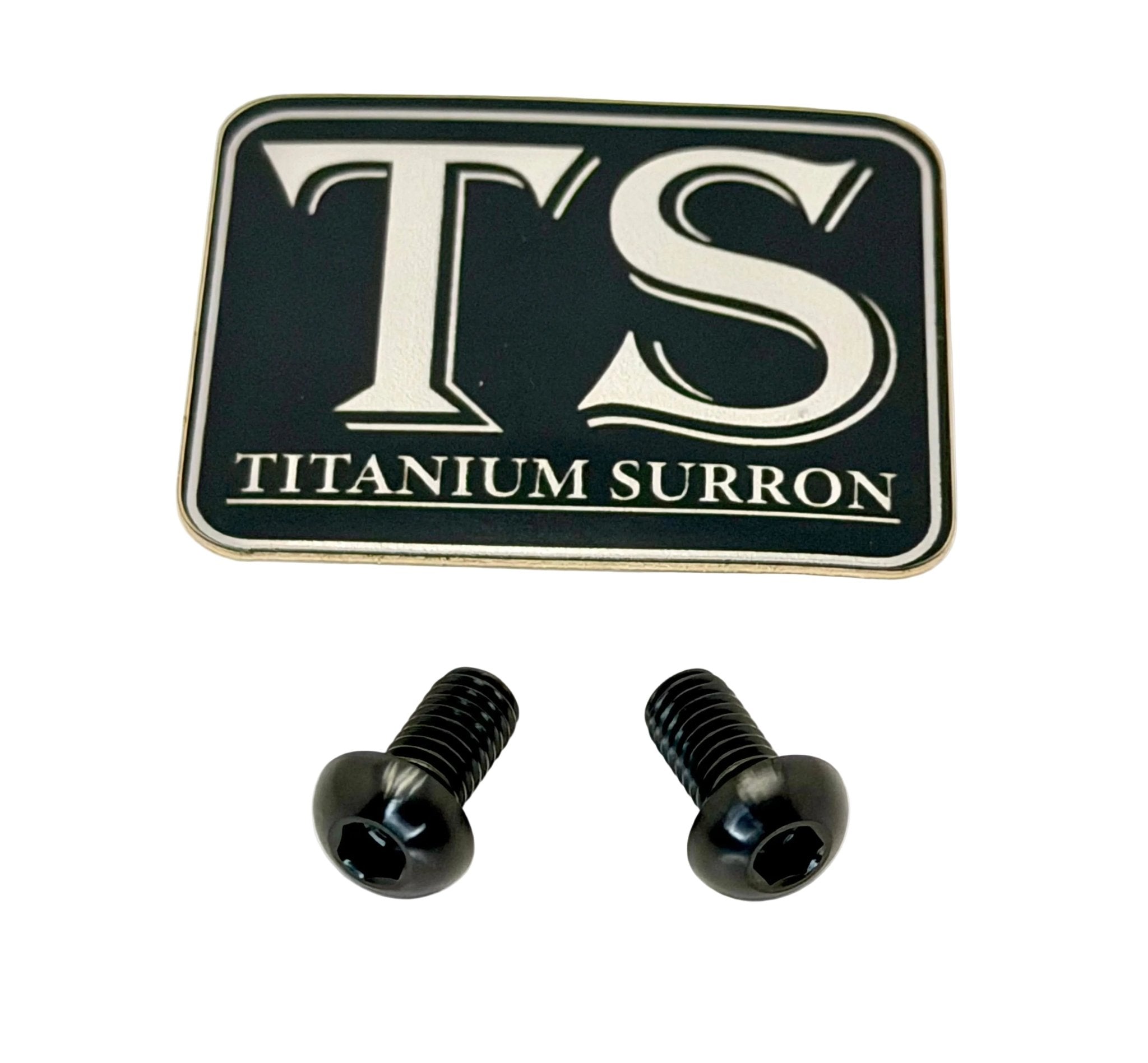 Titanium Motor Cover Bolts (Set of Two) Surron, Segway, 79 Bike, ERP