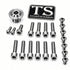 Titanium Surron Ultra Bee OEM Fork Bolt Kit