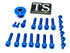 Titanium Surron Ultra Bee OEM Fork Bolt Kit