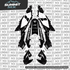 Topographical Ultra Bee Graphics Kit (Plastics Only)