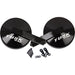 Tusk Alloy Utv Mirror Kit W/a-pillar Mounts