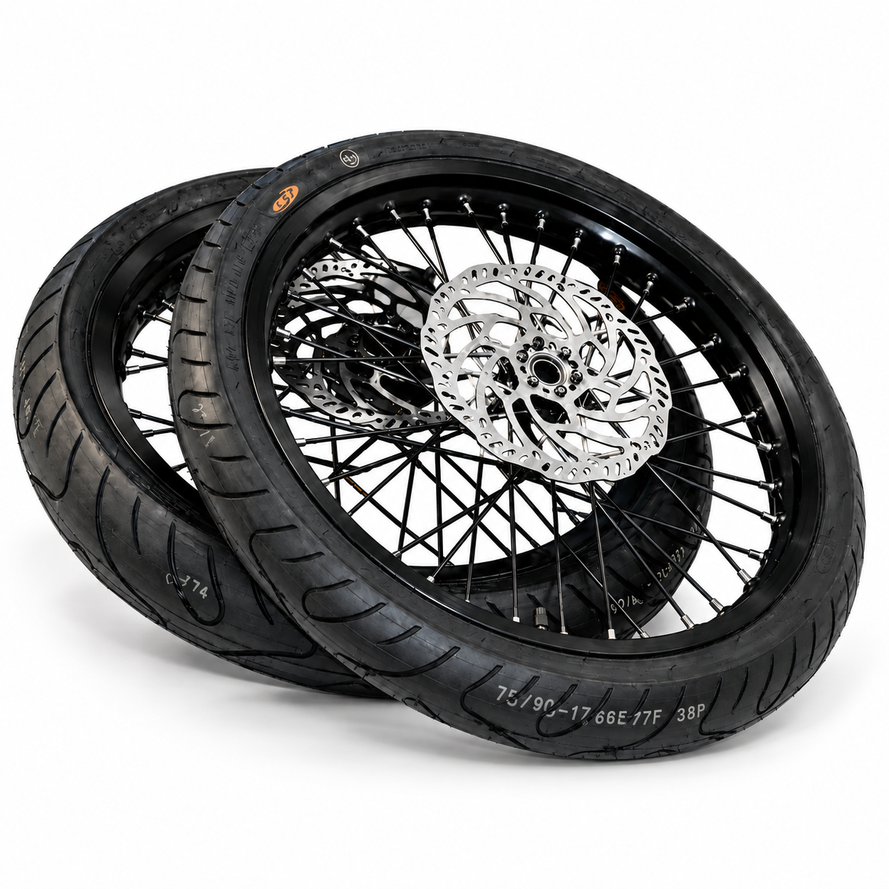 17” CST Light Bee Supermoto Wheel Kit