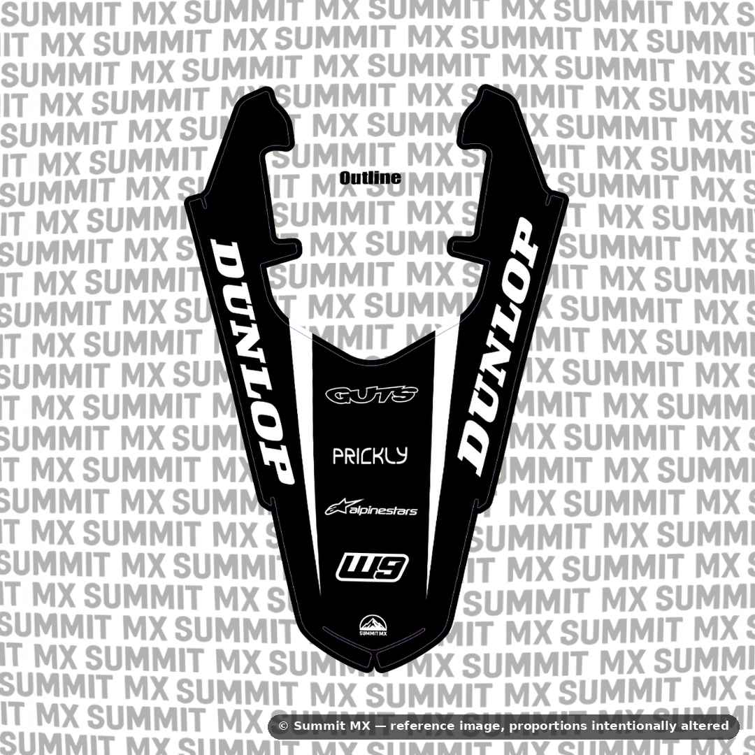Ultra Bee Rear Fender Decal