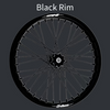 Black anodized supermoto wheel for the Talaria MX3 and MX4