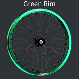 Blue anodized supermoto wheel option for the Talaria MX3/MX4