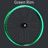 Blue anodized supermoto wheel option for the Talaria MX3/MX4