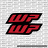 WP Fork Decal