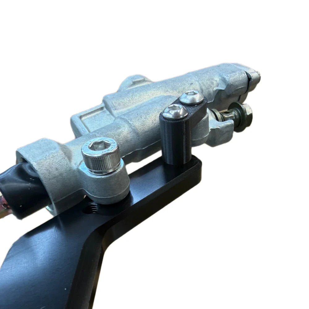 YZ250 foot brake master cylinder — hardware included